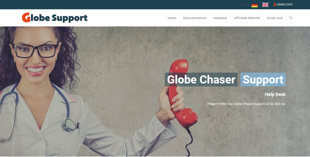 Der neue Globe Support Desk ist online - Help Desk und Dokumentation zur Outdoor App