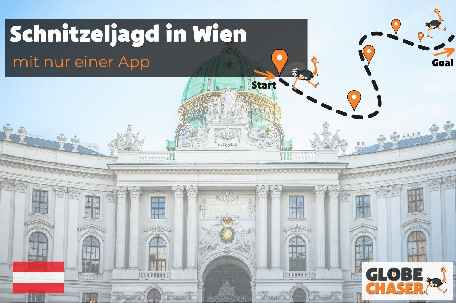 Schnitzeljagd in Wien mit App - Globe Chaser Erlebnisse Austria